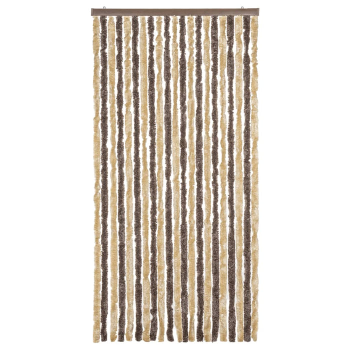 Perdea pentru insecte, maro închis și bej, 90x220 cm, chenille - WALTI WALTI