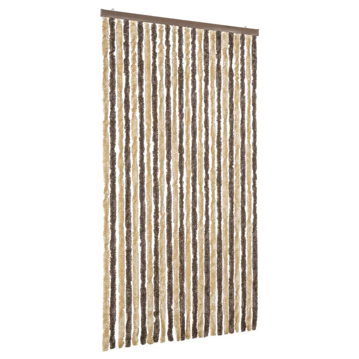 Perdea pentru insecte, maro închis și bej, 100x230 cm, chenille - WALTI WALTI