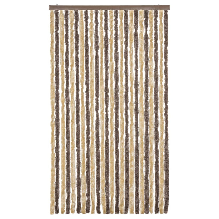 Perdea pentru insecte, maro închis și bej, 100x230 cm, chenille - WALTI WALTI