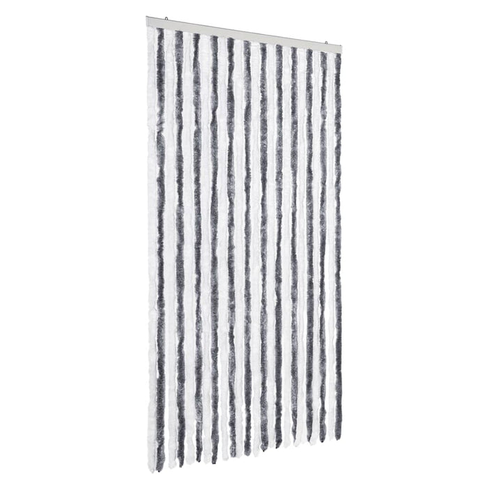 Perdea pentru insecte, gri și alb, 100x200 cm, chenille - WALTI WALTI