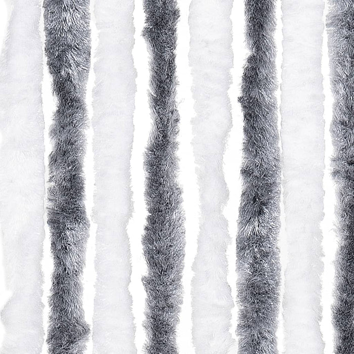 Perdea pentru insecte, gri și alb, 100x200 cm, chenille - WALTI WALTI