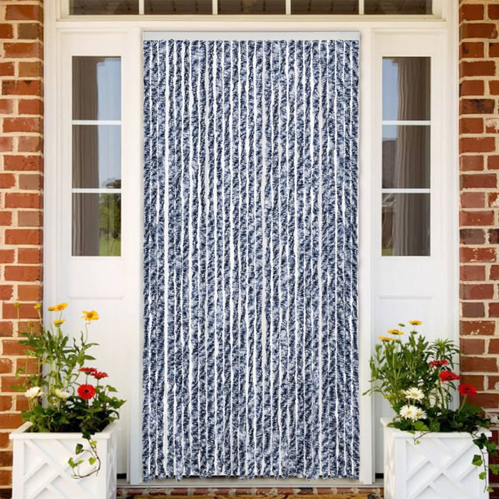 Perdea pentru insecte, albastru și alb, 100x200 cm, chenille - WALTI WALTI