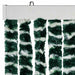 Perdea pentru insecte, verde și alb, 56x200 cm, chenille - WALTI WALTI