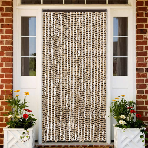 Perdea pentru insecte, bej și maro, 90x200 cm, chenille - WALTI WALTI