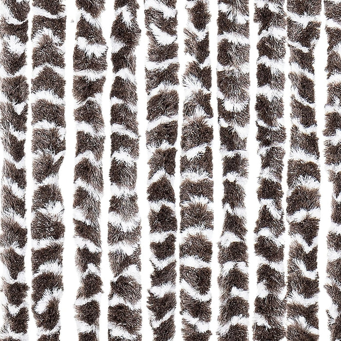 Perdea pentru insecte, maro și alb, 90x200 cm, chenille - WALTI WALTI