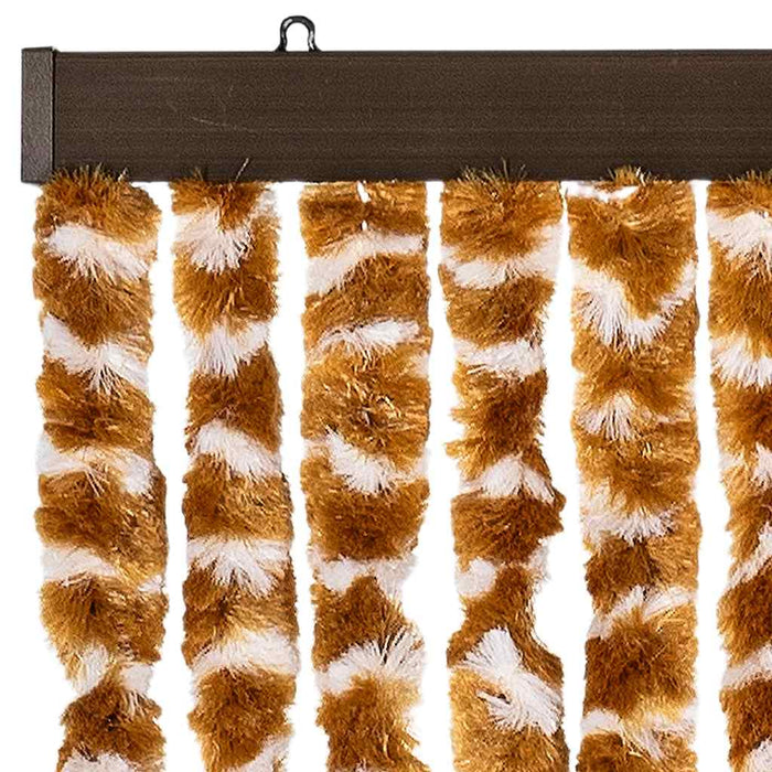 Perdea pentru insecte, ocru și alb, 56x200 cm, chenille - WALTI WALTI