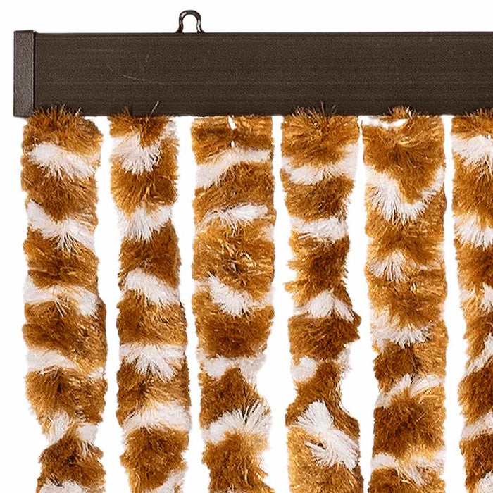Perdea pentru insecte, ocru și alb, 90x200 cm, chenille - WALTI WALTI