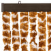 Perdea pentru insecte, ocru și alb, 90x200 cm, chenille - WALTI WALTI