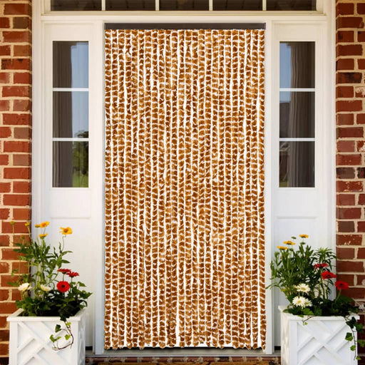 Perdea pentru insecte, ocru și alb, 100x200 cm, chenille - WALTI WALTI