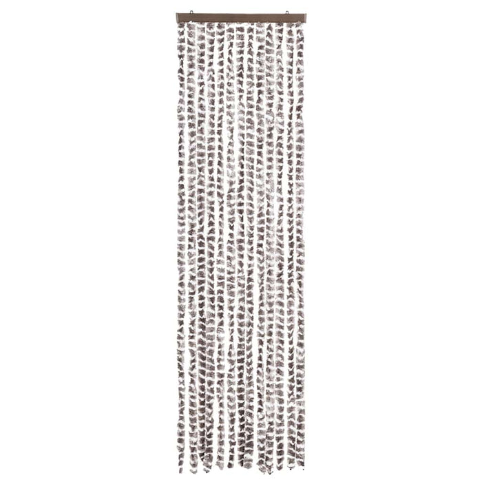 Perdea pentru insecte, gri taupe și alb, 56x200 cm, chenille - WALTI WALTI