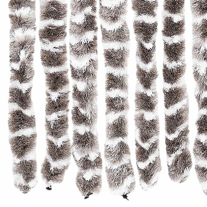 Perdea pentru insecte, gri taupe și alb, 56x200 cm, chenille - WALTI WALTI