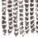 Perdea pentru insecte, gri taupe și alb, 56x200 cm, chenille - WALTI WALTI