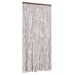 Perdea pentru insecte, gri taupe și alb, 90x200 cm, chenille - WALTI WALTI