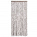 Perdea pentru insecte, gri taupe și alb, 90x200 cm, chenille - WALTI WALTI