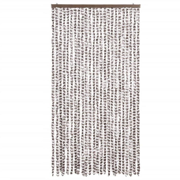 Perdea pentru insecte, gri taupe și alb, 100x200 cm, chenille - WALTI WALTI