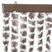 Perdea pentru insecte, gri taupe și alb, 100x200 cm, chenille - WALTI WALTI