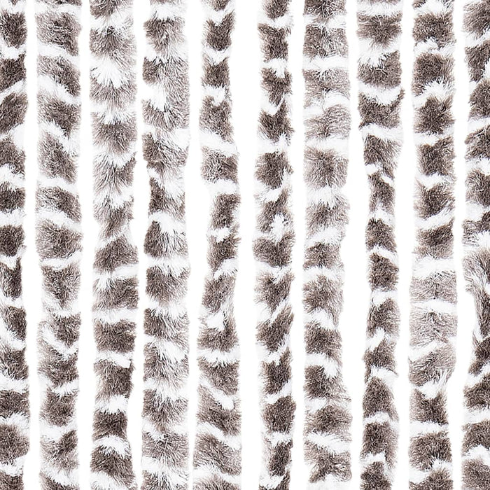 Perdea pentru insecte, gri taupe și alb, 100x200 cm, chenille - WALTI WALTI