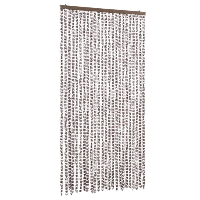 Perdea pentru insecte, gri taupe și alb, 100x230 cm, chenille - WALTI WALTI