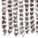 Perdea pentru insecte, gri taupe și alb, 100x230 cm, chenille - WALTI WALTI
