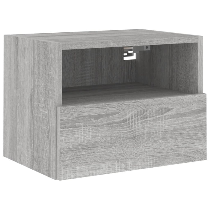 Unități TV de perete, 5 piese, gri sonoma, lemn prelucrat - WALTI WALTI