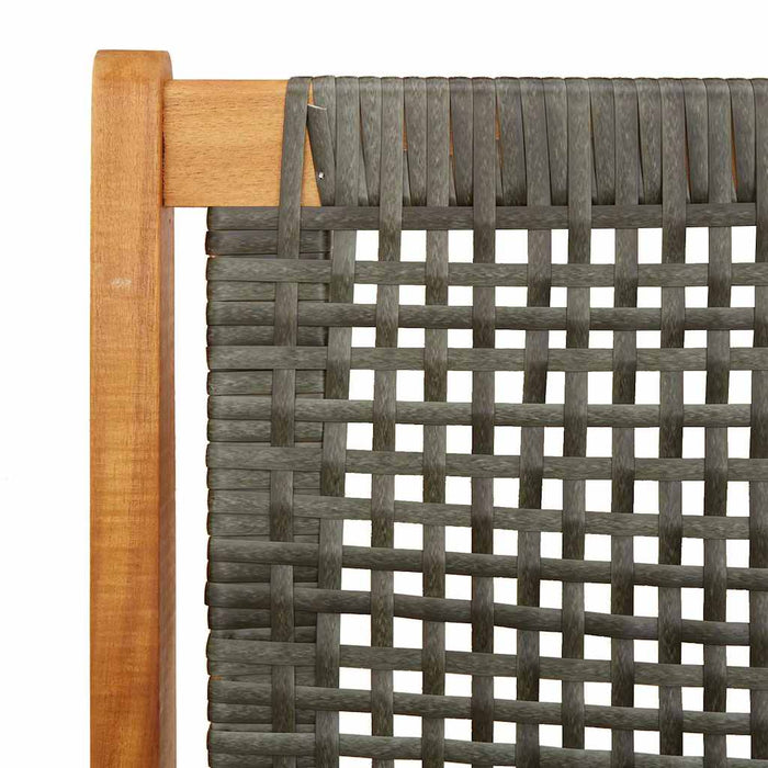 Mobilier de grădină 2 pcs Gri 67 x 78 x 73 cm WALTI