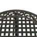 Masă de grădină, bronz, Ø90x75 cm, aluminiu turnat - WALTI WALTI