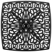 Masă de grădină, negru, 53x53x53 cm, aluminiu turnat - WALTI WALTI