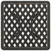 Masă de grădină, bronz, 53x53x53 cm, aluminiu turnat - WALTI WALTI