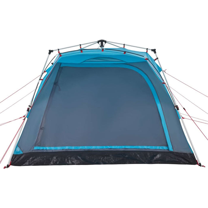 Cort de camping cabană 4 persoane albastru cu eliberare rapidă - WALTI WALTI
