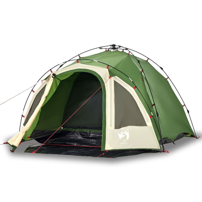 Cort de camping cupolă 3 persoane, setare rapidă, verde - WALTI WALTI