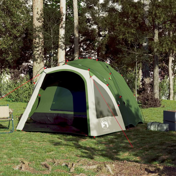 Cort de camping cupolă 3 persoane, setare rapidă, verde - WALTI WALTI
