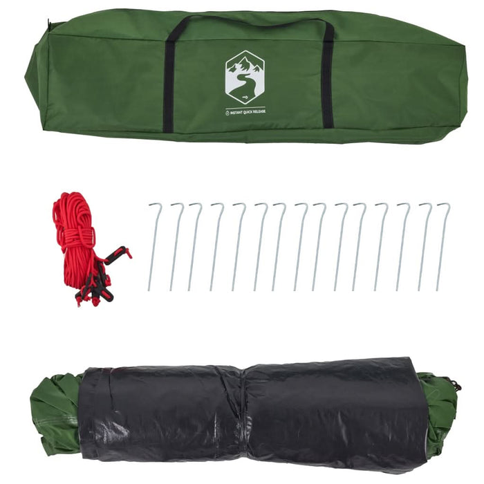 Cort de camping cupolă 3 persoane, setare rapidă, verde - WALTI WALTI
