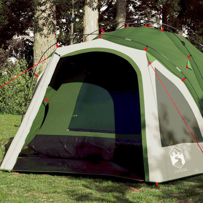 Cort de camping cupolă 3 persoane, setare rapidă, verde - WALTI WALTI