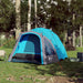 Cort de camping cupolă 3 persoane, setare rapidă, albastru - WALTI WALTI