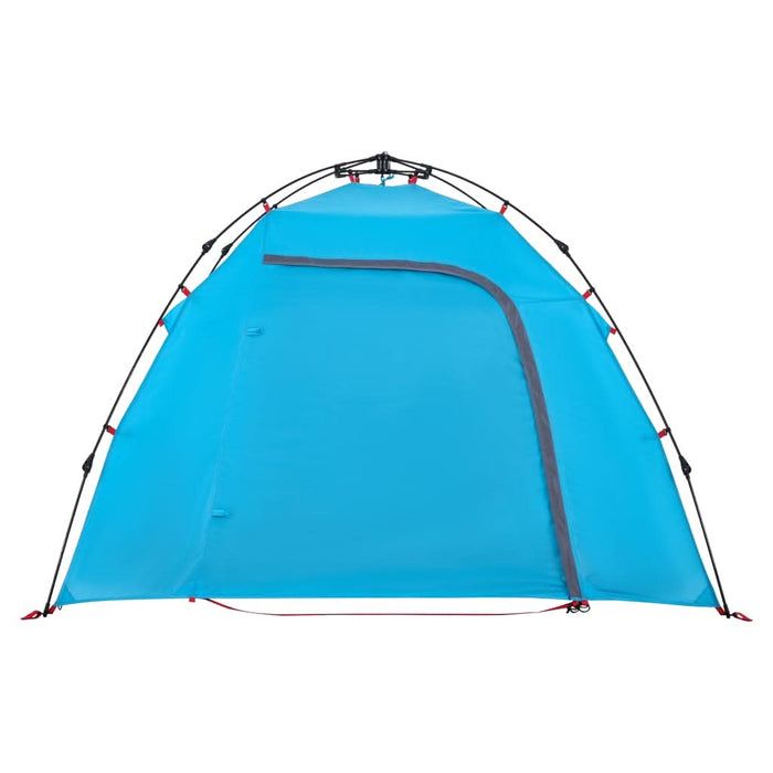 Cort de camping cupolă 3 persoane, setare rapidă, albastru - WALTI WALTI