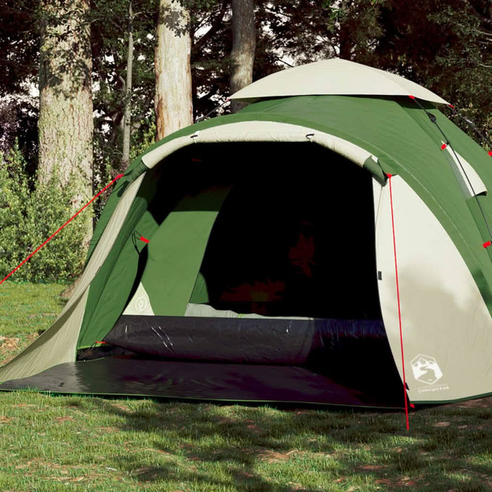 Cort de camping cupolă 3 persoane, setare rapidă, verde - WALTI WALTI