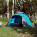 Cort de camping cupolă 3 persoane, setare rapidă, albastru - WALTI WALTI