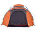 Cort camping cupolă 3 persoane, gri/portocaliu, setare rapidă - WALTI WALTI