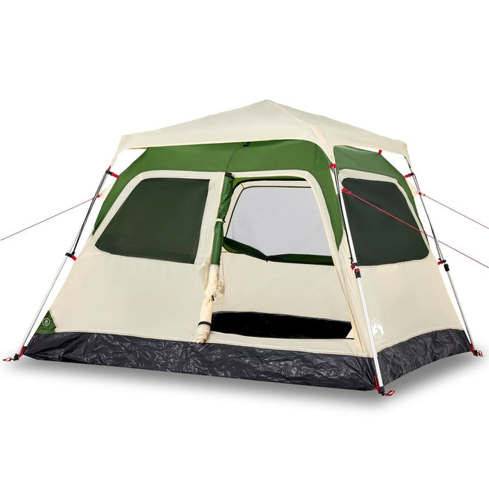 Cort de camping cupolă 4 persoane, setare rapidă, verde - WALTI WALTI
