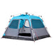 Cort de camping cupolă 4 persoane, setare rapidă, albastru - WALTI WALTI