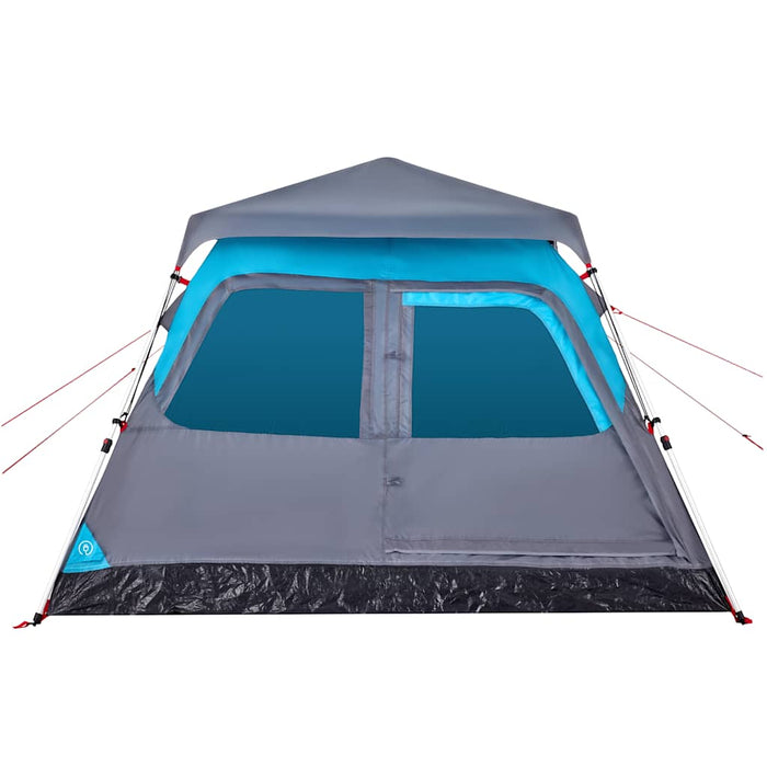Cort de camping cupolă 4 persoane, setare rapidă, albastru - WALTI WALTI