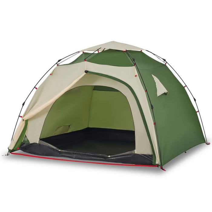 Cort de camping cupolă 4 persoane, setare rapidă, verde - WALTI WALTI