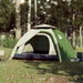 Cort de camping cupolă 4 persoane, setare rapidă, verde - WALTI WALTI