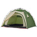 Cort de camping cupolă 4 persoane, setare rapidă, verde - WALTI WALTI