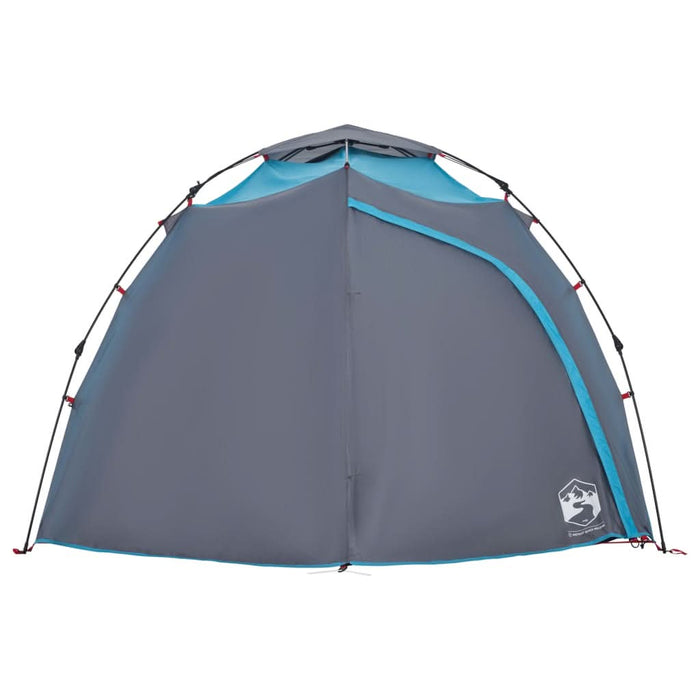 Cort de camping cupolă 4 persoane, setare rapidă, albastru - WALTI WALTI
