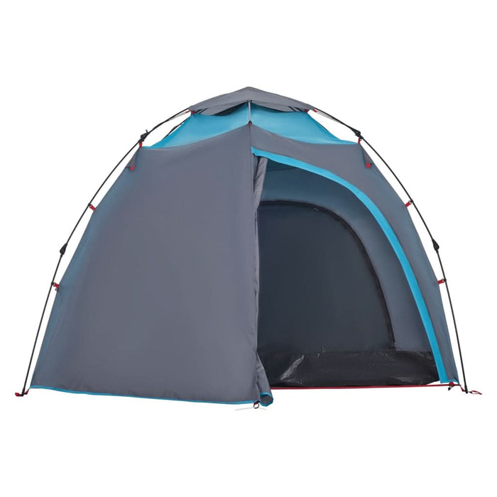 Cort de camping cupolă 4 persoane, setare rapidă, albastru - WALTI WALTI