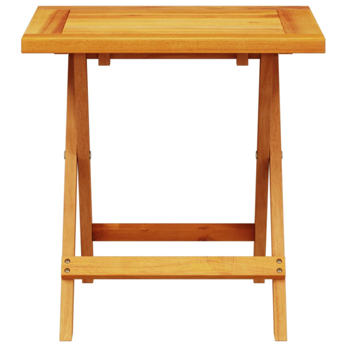 Masă laterală de grădină 40x40x40 cm lemn masiv de acacia - WALTI WALTI
