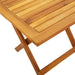 Masă laterală de grădină 40x40x40 cm lemn masiv de acacia - WALTI WALTI