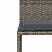 Set mobilier de grădină cu perne, 7 piese, gri, poliratan - WALTI WALTI