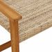 Set mobilier bistro, 3 piese, poliratan bej/lemn de acacia - WALTI WALTI